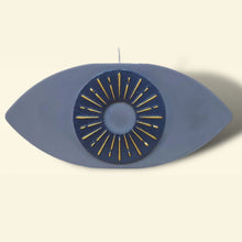Load image into Gallery viewer, Eyes Without A Face w/Lines Candle