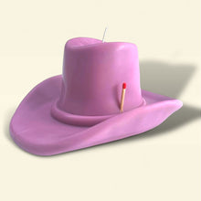 Load image into Gallery viewer, Belle Star Cowboy Hat Candle