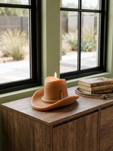 Load image into Gallery viewer, Belle Star Cowboy Hat Candle
