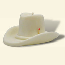 Load image into Gallery viewer, Belle Star Cowboy Hat Candle
