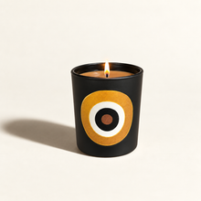 Load image into Gallery viewer, Noir Evil Eye scented candle
