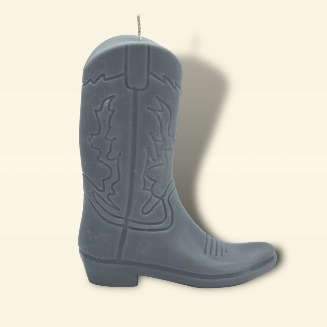 Cowboy Boot Candle