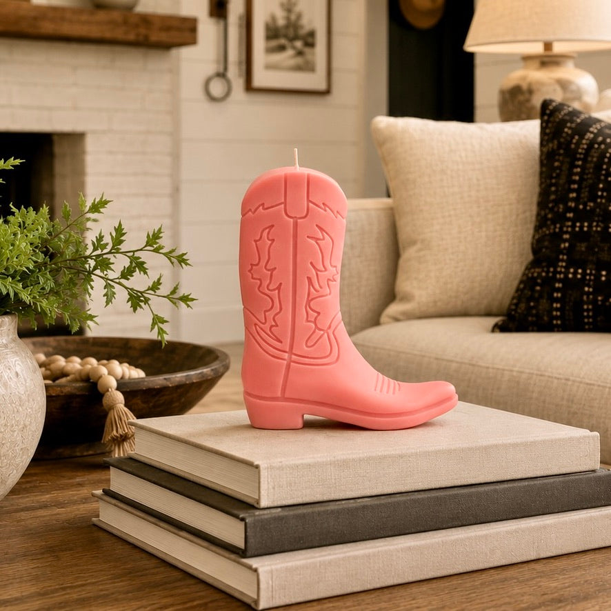 Cowboy Boot Candle – Davie Ocho Candle Co