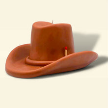 Load image into Gallery viewer, Belle Star Cowboy Hat Candle
