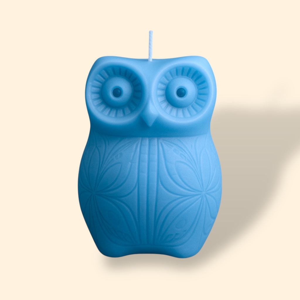 Owl Night Long Candle – Davie Ocho Candle Co